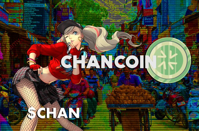 Glitch Anime Girl CHANCOIN