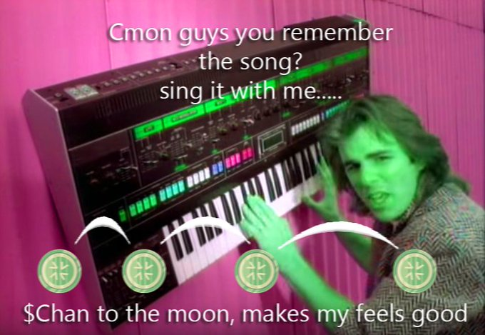 CHAN to the Moon Song Meme