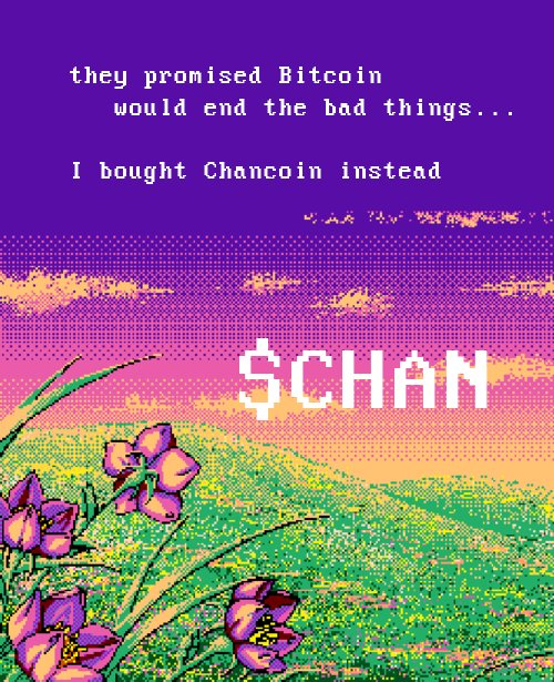Vaporwave CHANCOIN Landscape